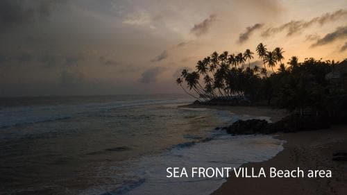 Sea Front Villa