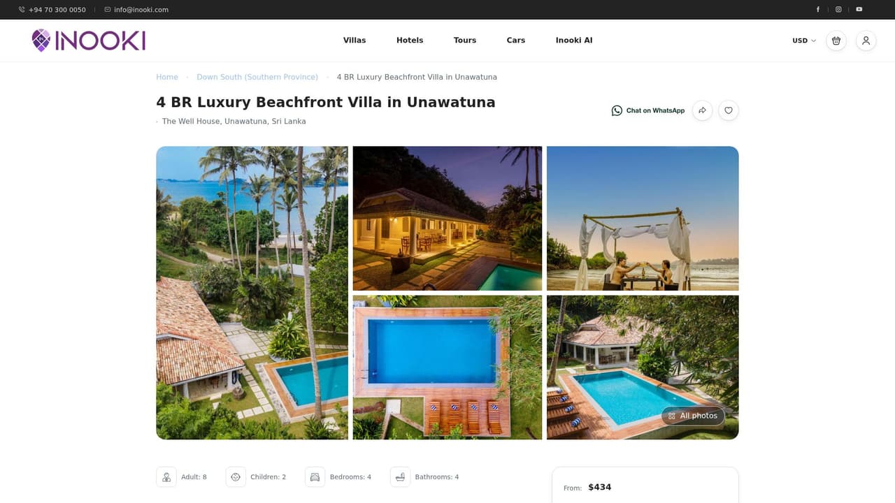 Unawatuna Beach Villa